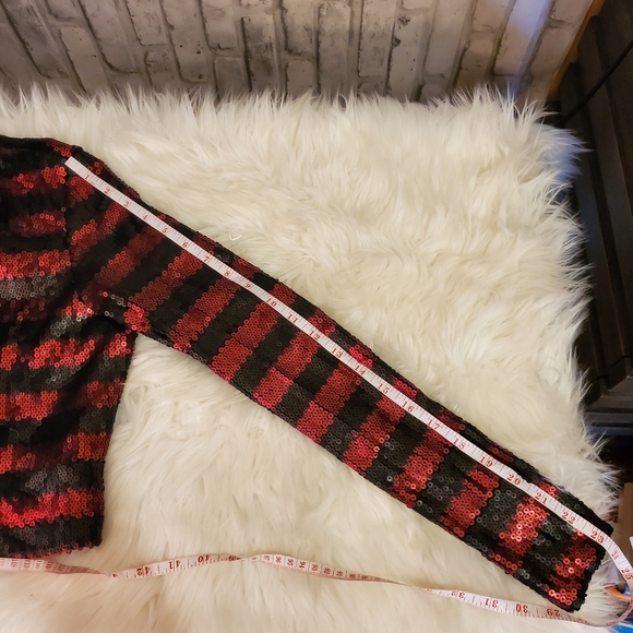 Zara Sequined Crop Top - Picture 7 of 9